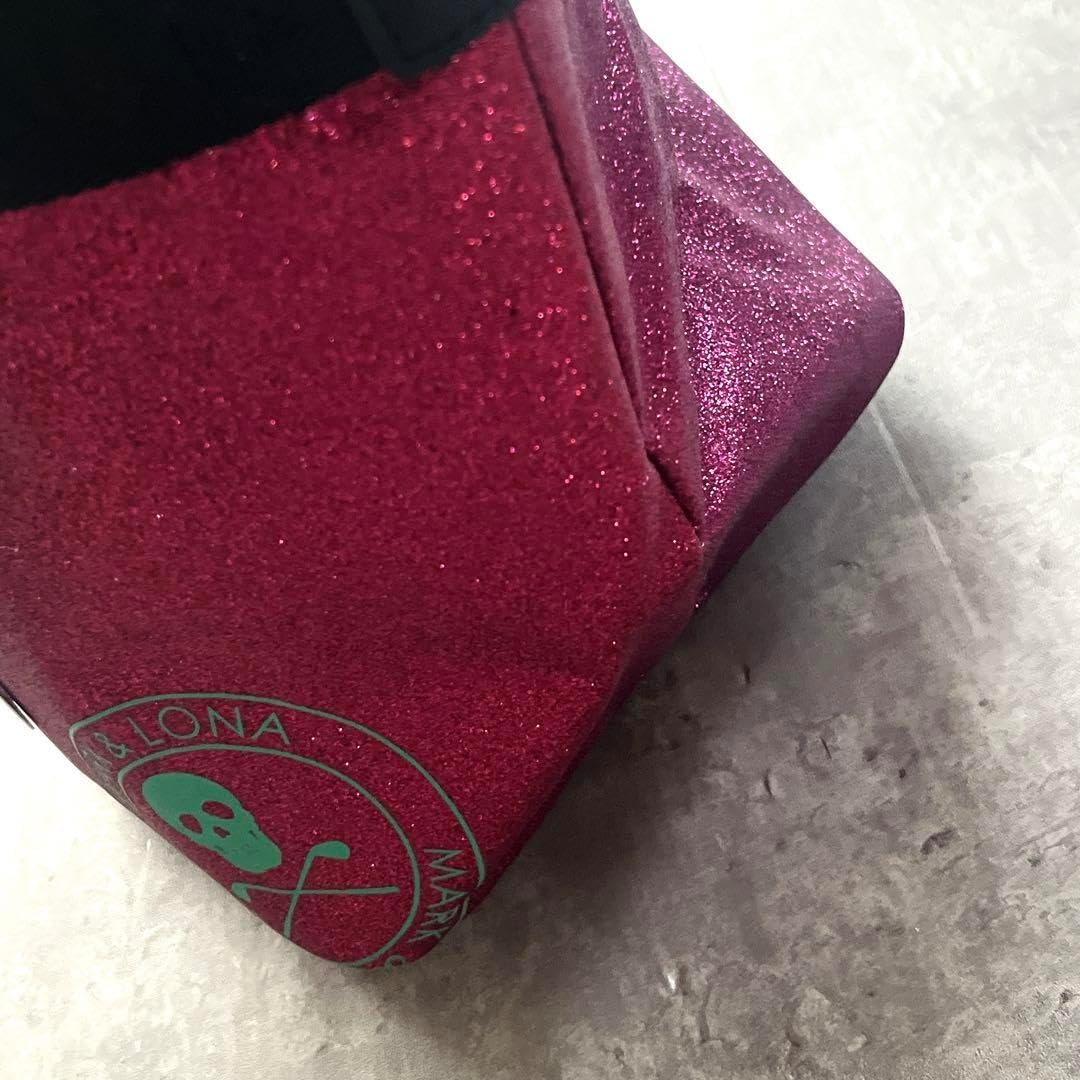 MARK & LONA ピンク ゴルフカートバッグ　値下げ中 MARK & LONA ピンク ゴルフカートバッグ 値下げ中 25SS】WOMEN
