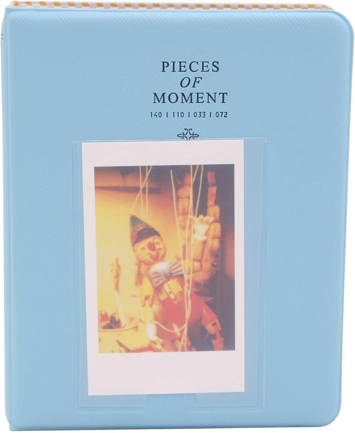 64 Pockets Instax Mini Photo Album for Fuji/Fujifilm Film 7s 8 8+ 9 25 26 50s 70 90 SP 1, Instant Camera Polaroid Z2300 Pic-300P Name Card Picture Accessories, Wedding Photos (1, Blue)