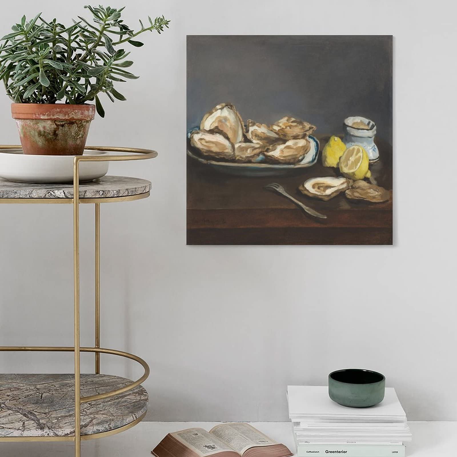 Amazon.co.jp: Edouard Manetエドゥアール・マネ絵画作品『牡蠣 