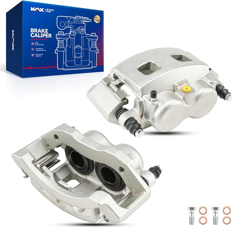 Pinças de freio dianteiras KAX para Dodge Ram 1500 2000–2001 – Conjunto