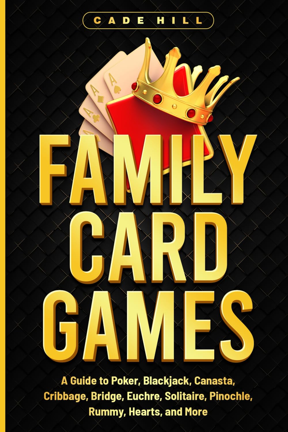 Family Card Games: A Guide to Poker, Blackjack, Canasta, Cribbage, Bridge, Euchre, Solitaire, Pinochle, Rummy, Hearts, and More      Paperback – November 13, 2023