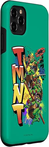 Miniatura 3 de iPhone 11 Pro Max Teenage Mutant Ninja Turtles Mutant Mayhem NYC Graffiti Case