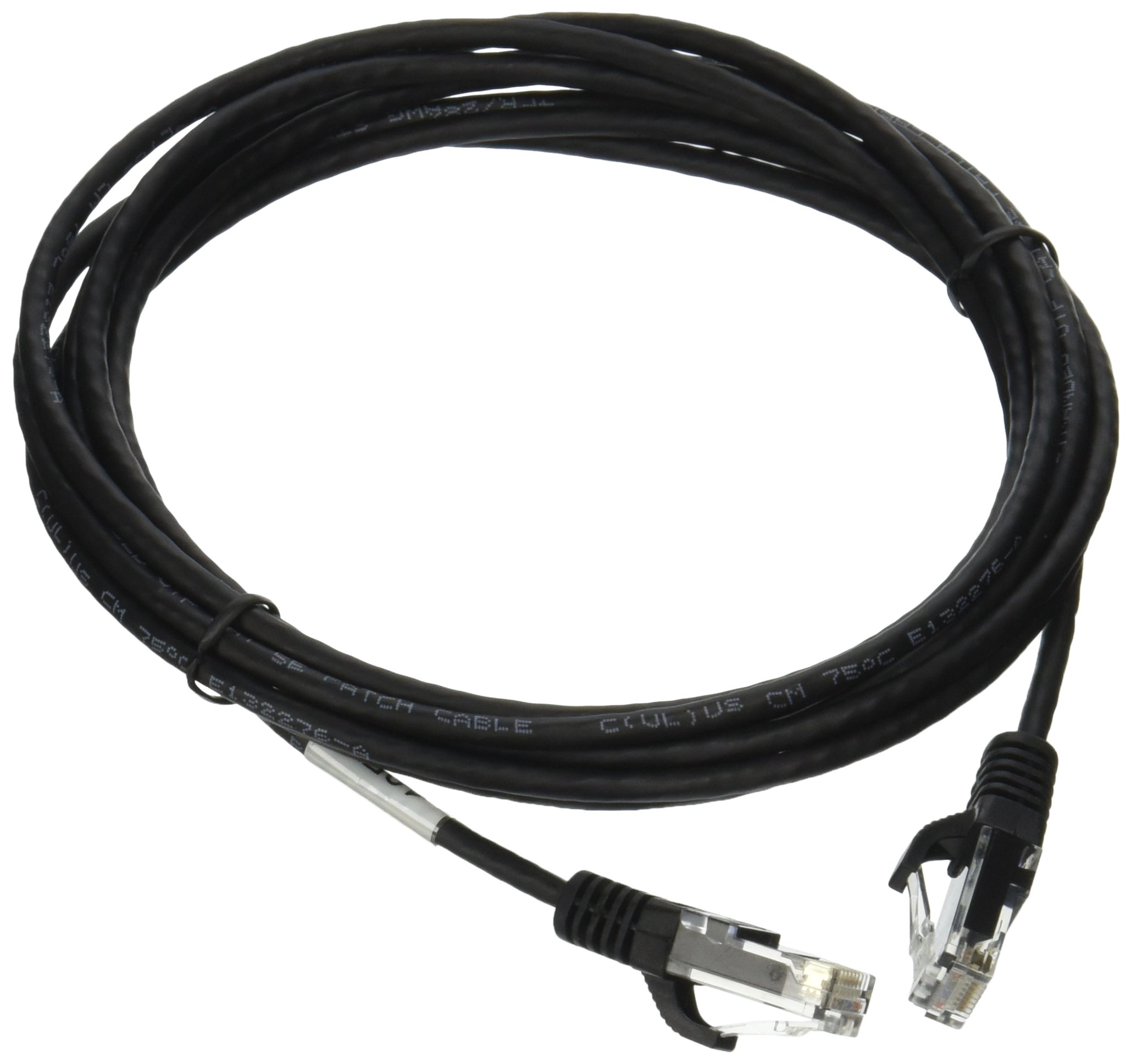 C2G 01065 Cat5e Cable - Snagless Unshielded Slim Ethernet Network Patch Cable, Black (10 Feet, 3.04 Meters)