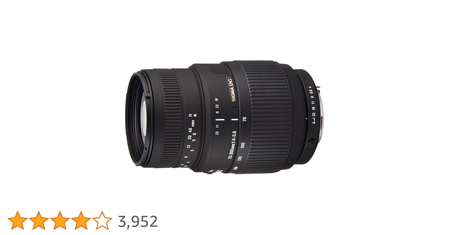 Amazon.co.jp: SIGMA 望遠ズームレンズ 70-300mm F4-5.6 DG
