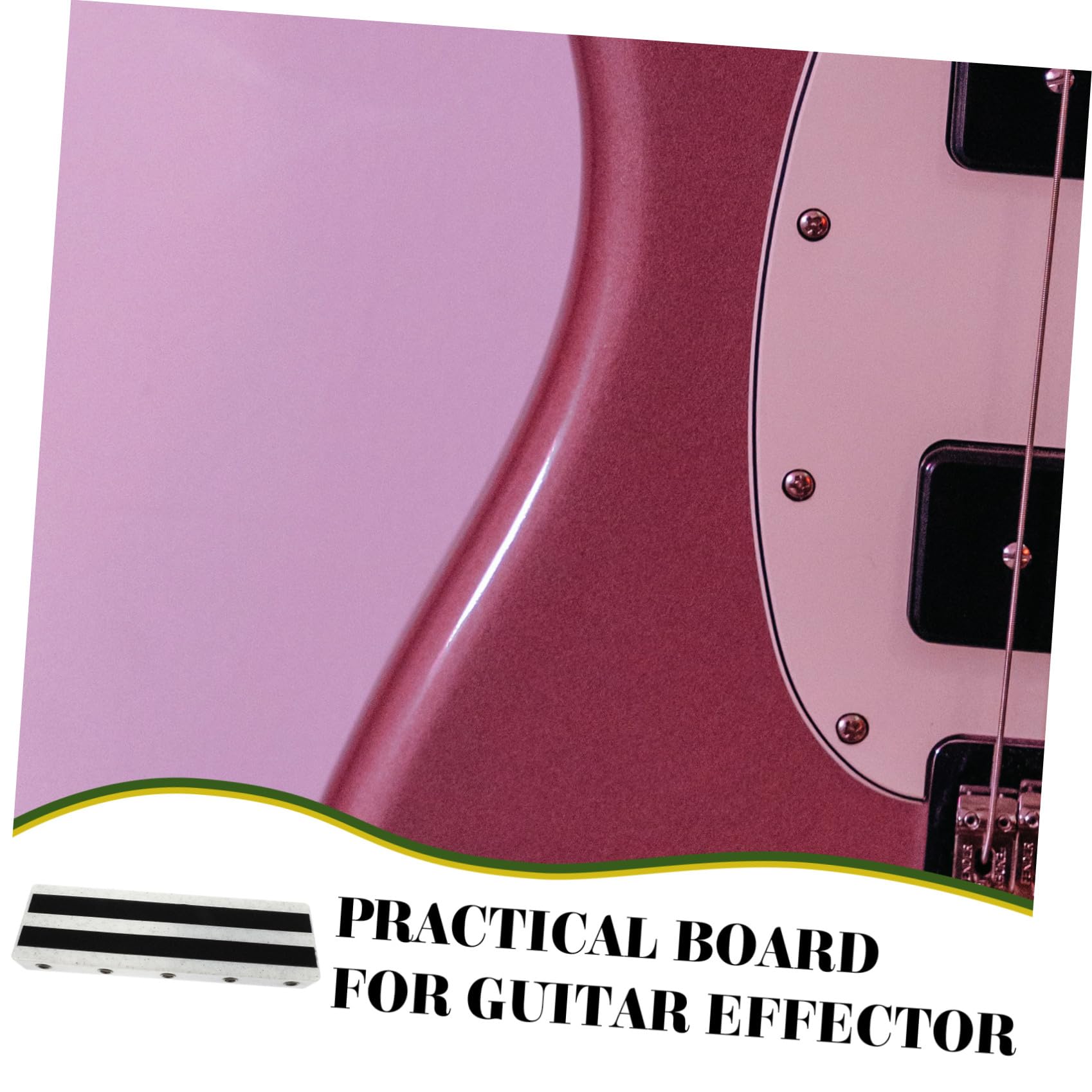 Pedalera de Efectos que Buscan Confiabilidad y Funcionalidad para Guitarra Eléctrica Confiabilidad Funcionalidad y Material PE Resistente Diseño Seguro Adecuado para Músicos
