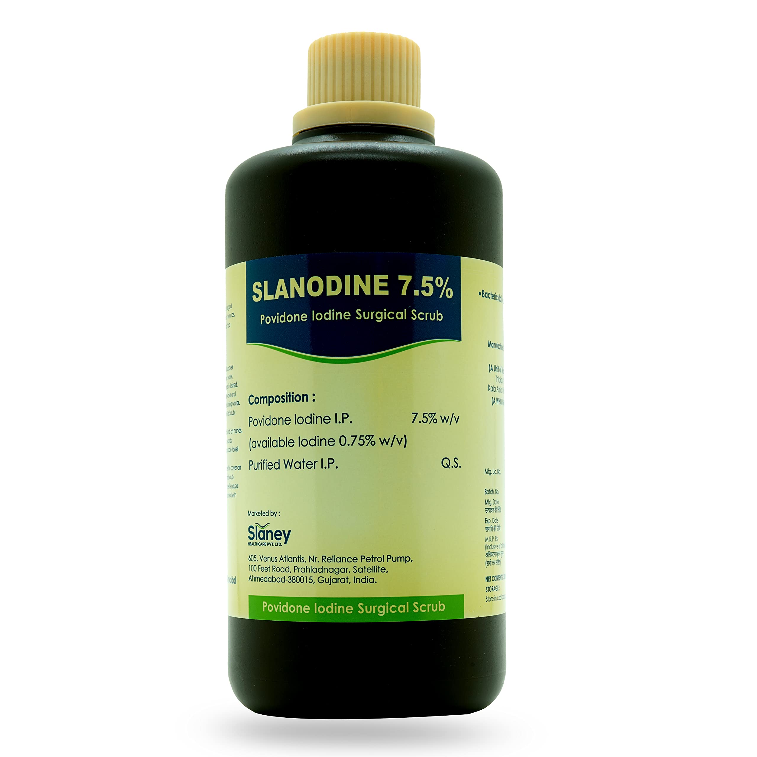 Slaney Slanodine 7.5% Scrub Iodine Povidone 500ml (B09KTTT38P) Amazon Price History, Amazon Price Tracker