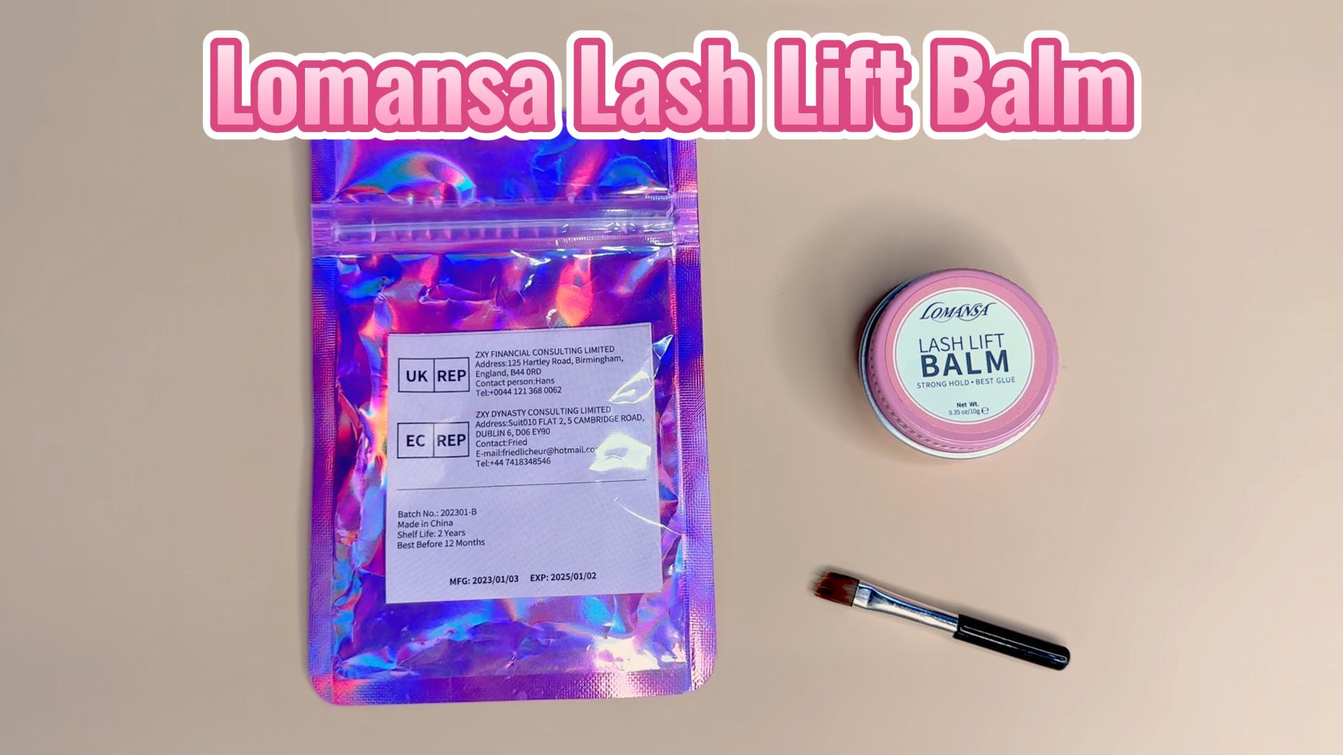 Amazon.com: Lomansa Lash Lift Glue Balm Eyelash Lift Glue Quick
