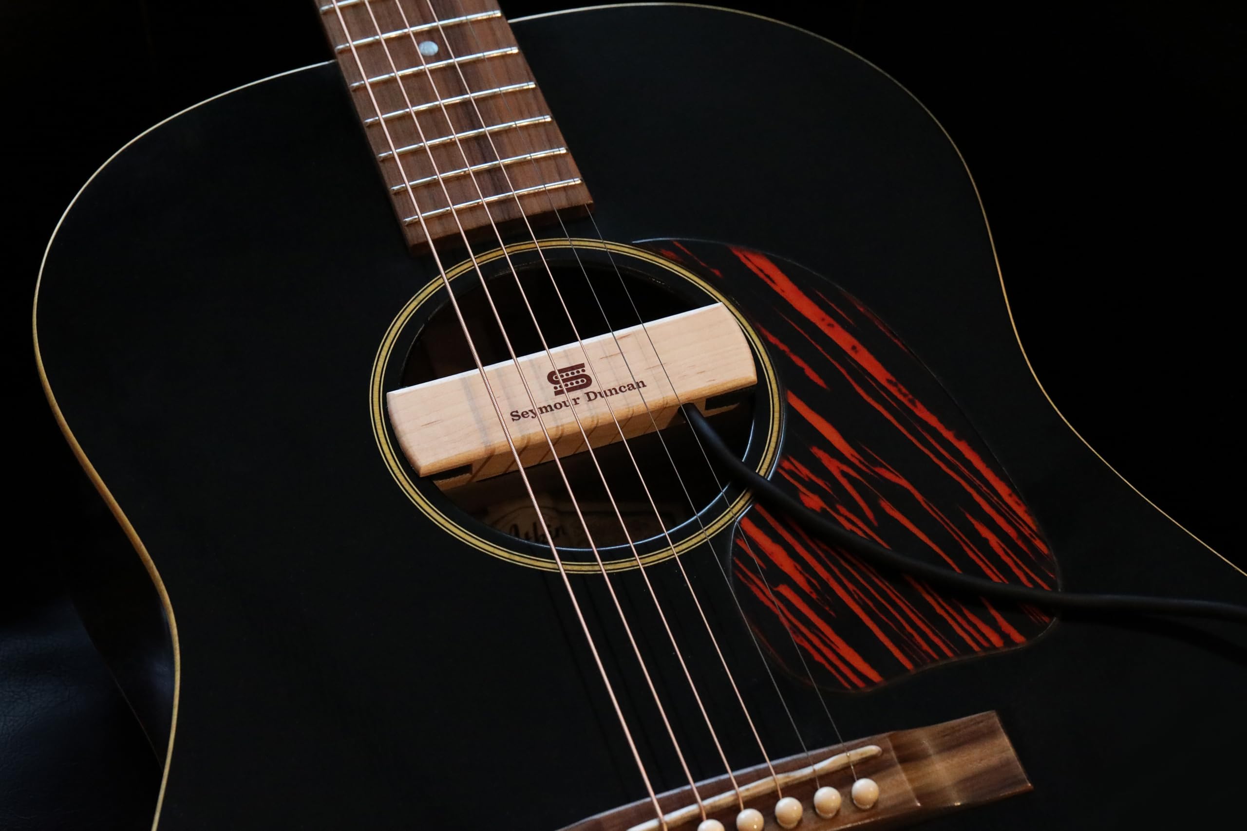 Seymour Duncan 1150030 - Pastilla para guitarra acústica para guitarra acústica, color marrón y rosa