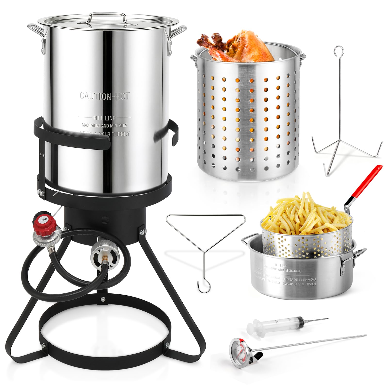 Outvita 30 Qt Turkey Deep Fryer