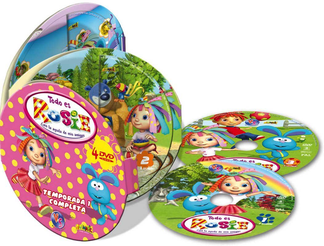 Todo es Rosie, 1ª Temporada Completa en DVD: tardes de diversión infantil en familia 1