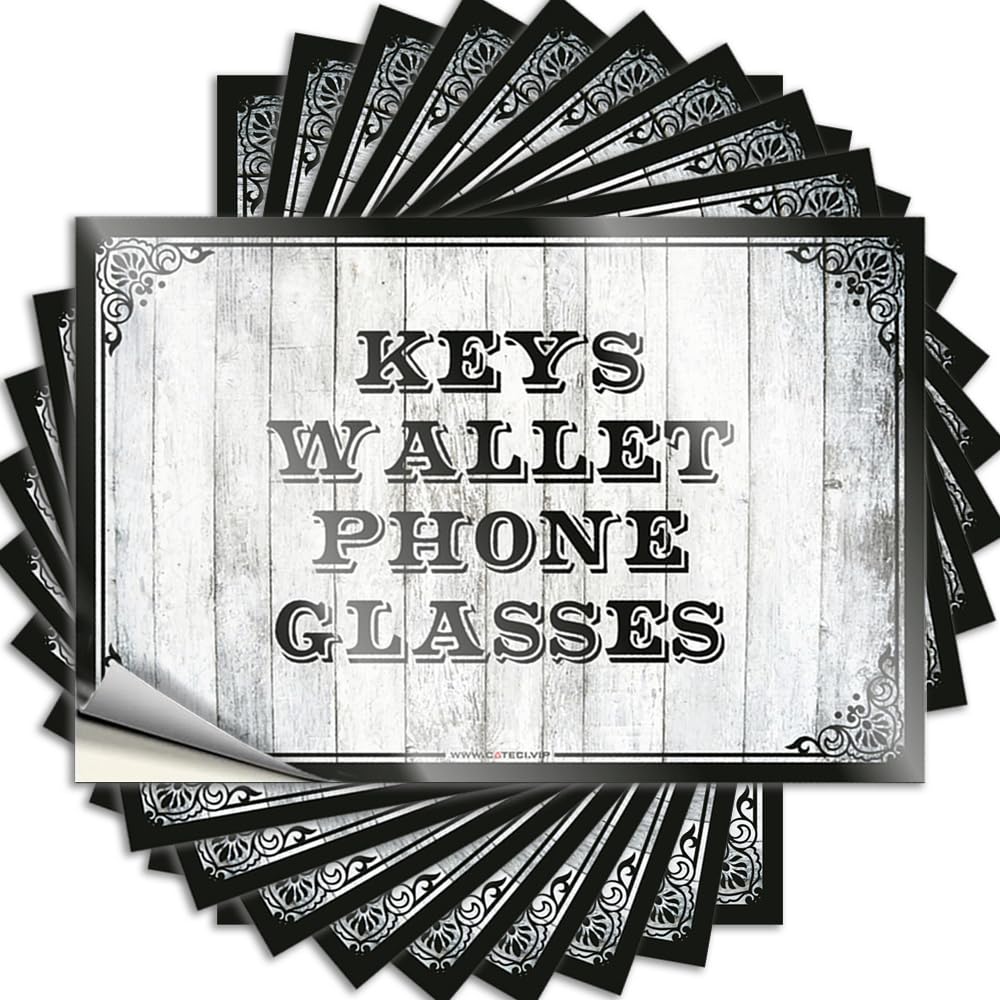 Decals - Heavy Hard Keys Wallet Phone Glasses for Teen Teen Stuff(6X9CM)