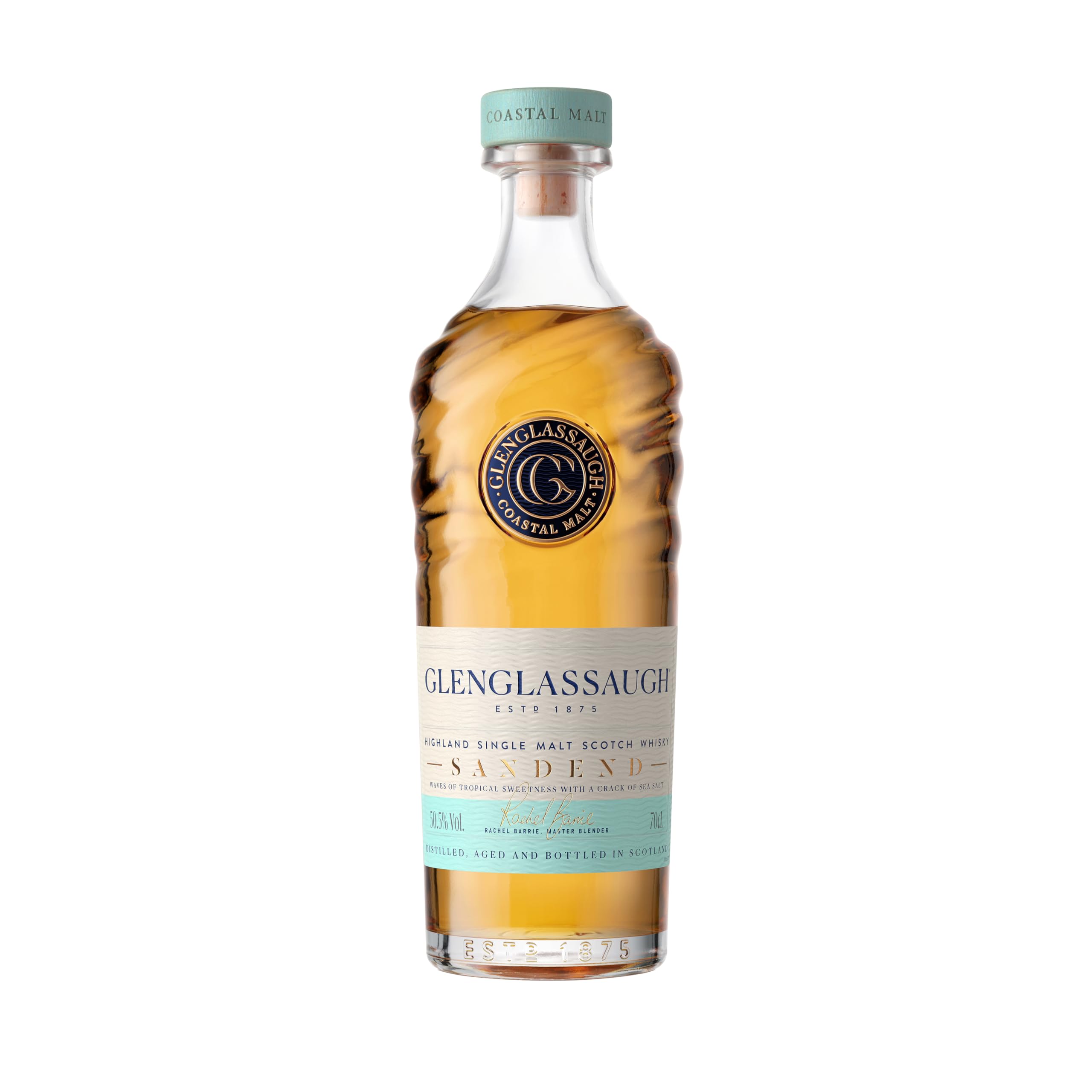 Glenglassaugh Sandend - Premium Single Malt Whisky - Geschenkempfehlung - Gesalzenes Karamell, Ananas - 0.7L / 50.5% Vol.
