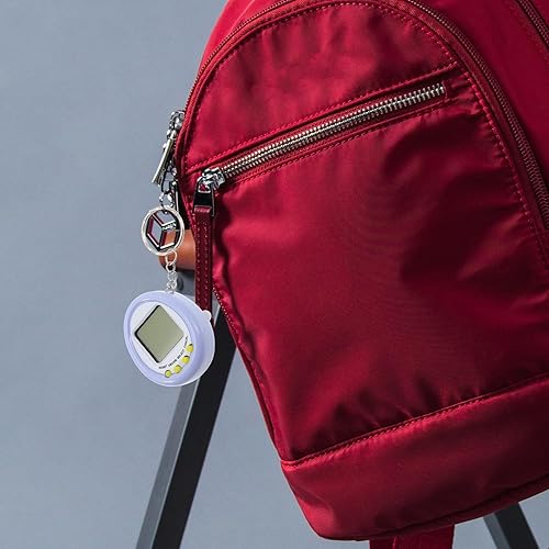 Miniatura 3 de TENDYCOCO 3 piezas de máquina electrónica para mascotas, llaveros para niños, consola de juegos de mano virtual, digital para mascotas, llavero