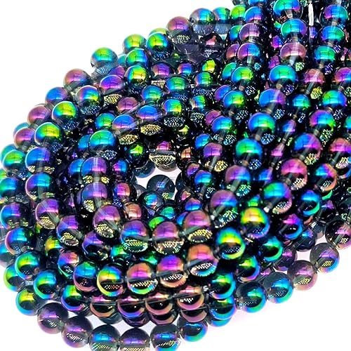 Miniatura 5 de Oameusa Cuentas redondas naturales de ágata suave, cuentas sueltas de ágata para hacer joyas, 15 pulgadas, 1 hebra por bolsa, al por mayor (0.394