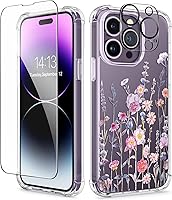 Vista 18 de GVIEWIN - Funda para iPhone 11 con protector de pantalla + protector de lente de cámara, cubierta protectora transparente suave de poliuretano