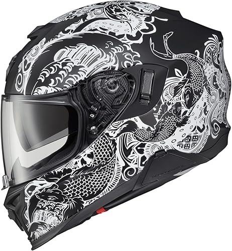 ScorpionEXO EXO-T520 Nama-Sushi - Casco (negroblanco, grande)