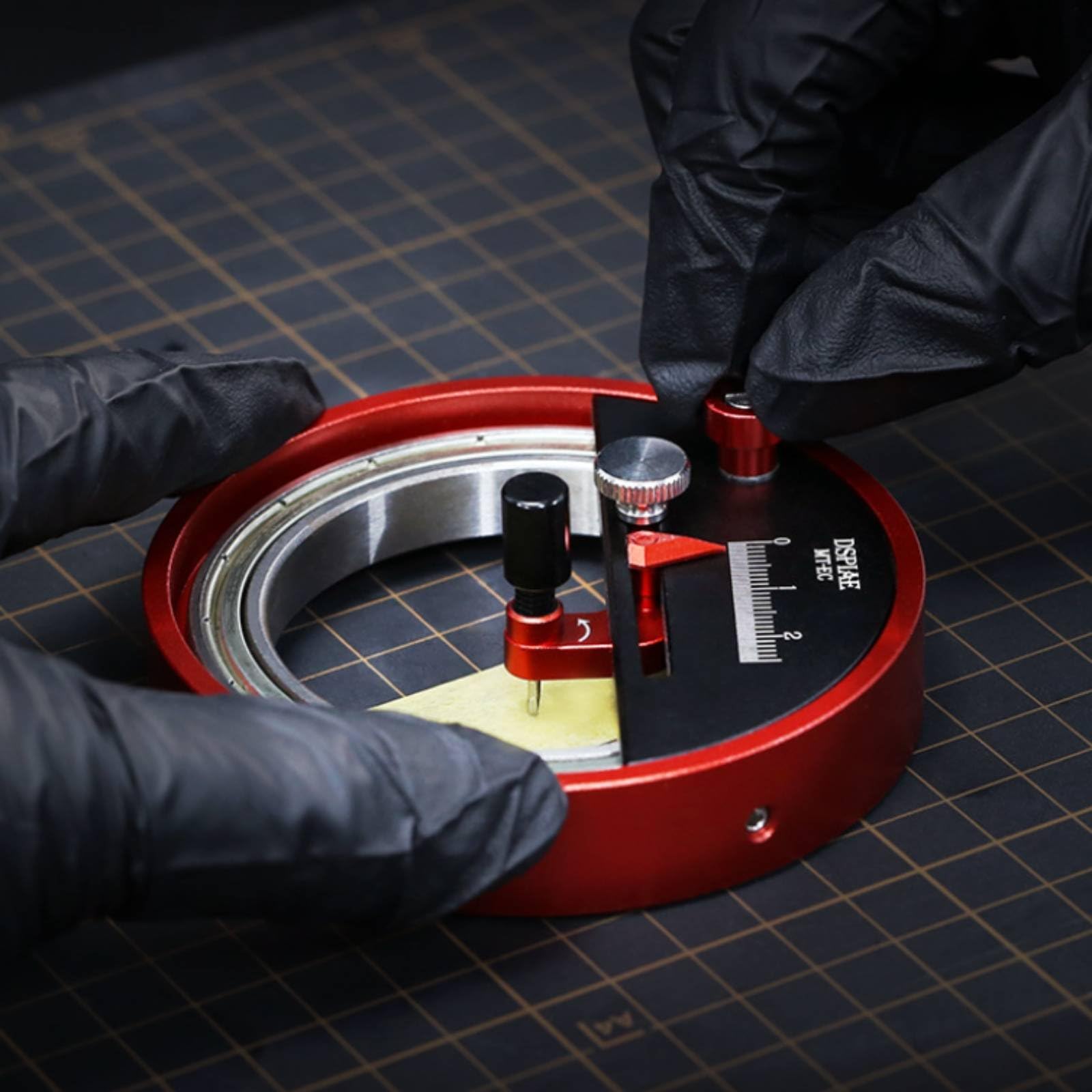 Circular Instrumento Ajustable para Cortar Círculos Herramienta de Precisión con Cinta Cúter para Ensamblajes Finos Adecuado para Proyectos de Aficionados y Trabajos Detallados.