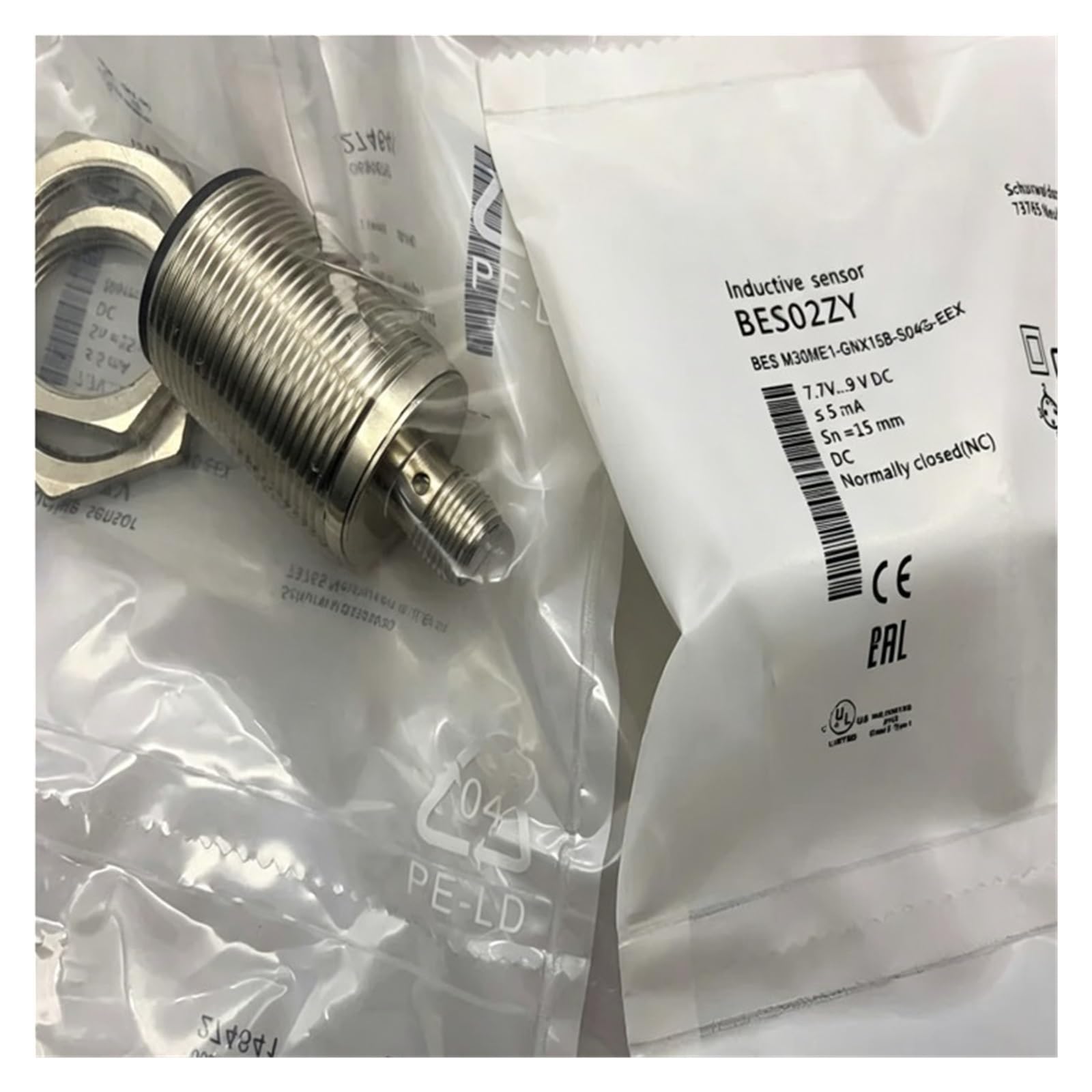 NACODLUL 1pcs Proximity sensor M18MI-PSC40B-S49G BES000T M08ED-NSC40F-BV02(M08ED-NSC40F-BV02)
