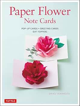 「PAPER BLOSSOMS」 花のポップアップ本 Amazon | Paper Blossoms: A Book of Beautiful Bouquets for