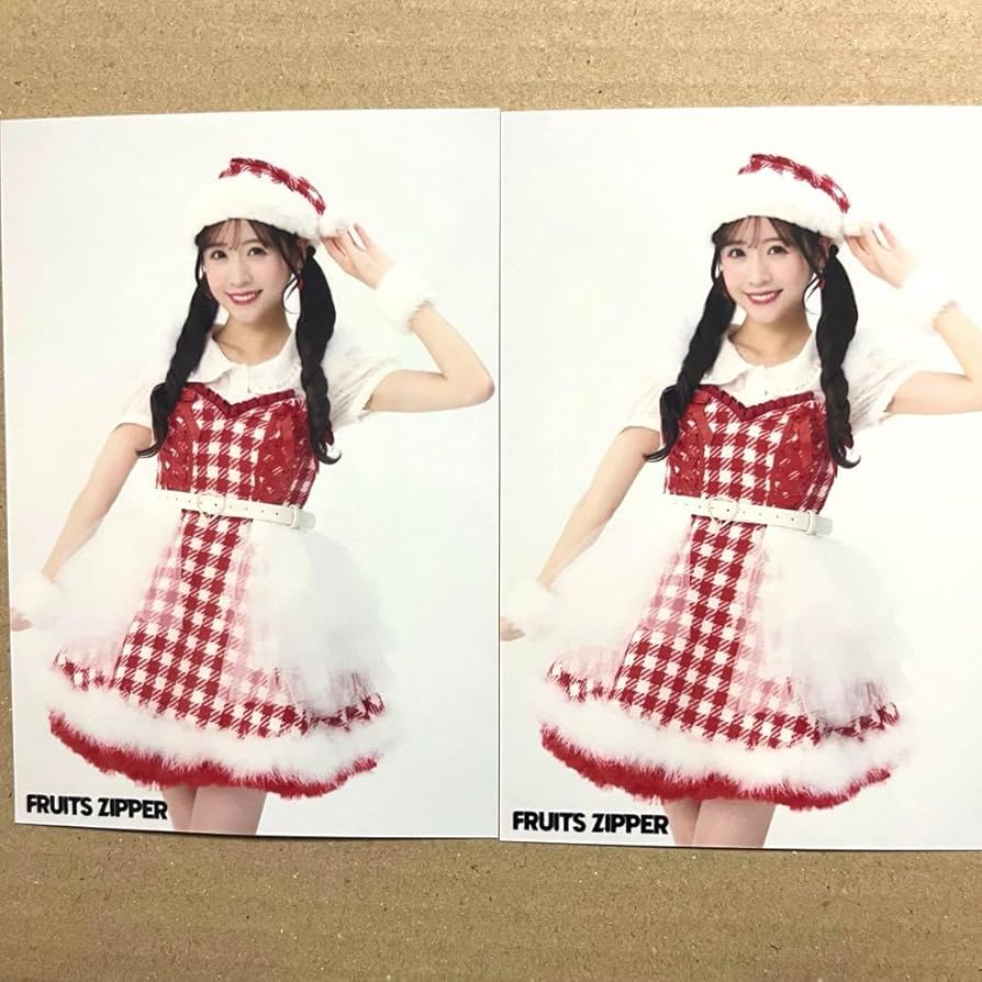 FRUITS ZIPPER櫻井優衣 クリスマス衣装ランチェキ 2022年 FRUITS