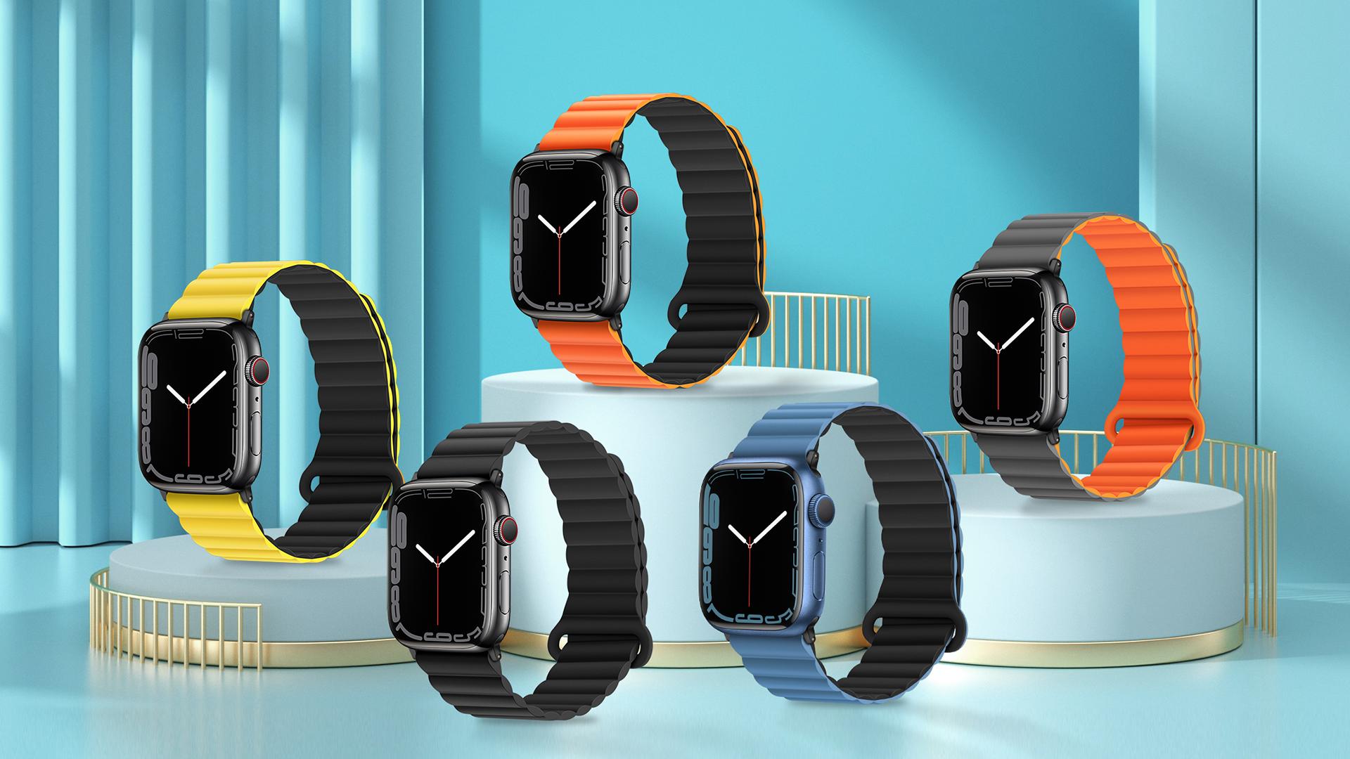 Amazon.com: Anlinser Compatible with Apple Watch Band 49/46/45/44