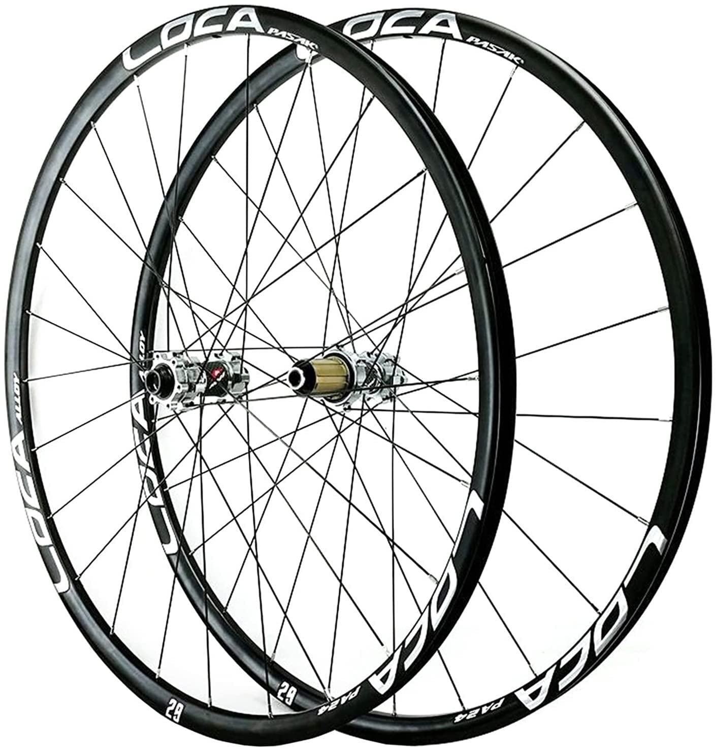 700C zestaw kół rowerowych wał beczki rower szosowy ultralekkie felgi ze stopu aluminium przedni tylny hamulec tarczowy 8 9 10 11 12 prędkości (kolor: czerwony-1, rozmiar 700C)