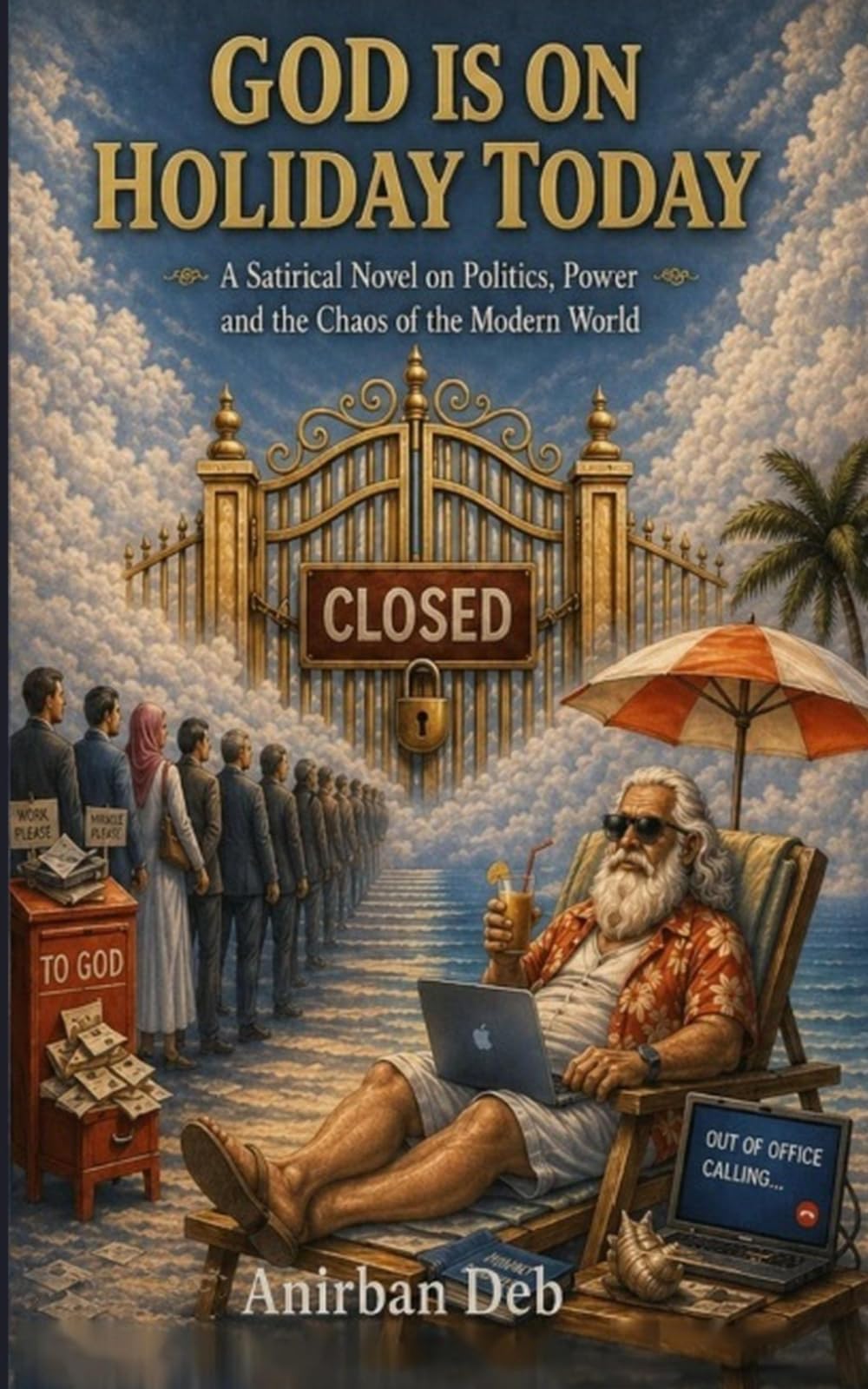 God Is On Holiday Today: A Satirical Novel On Politics, Power, and the Chaos of the Modern World