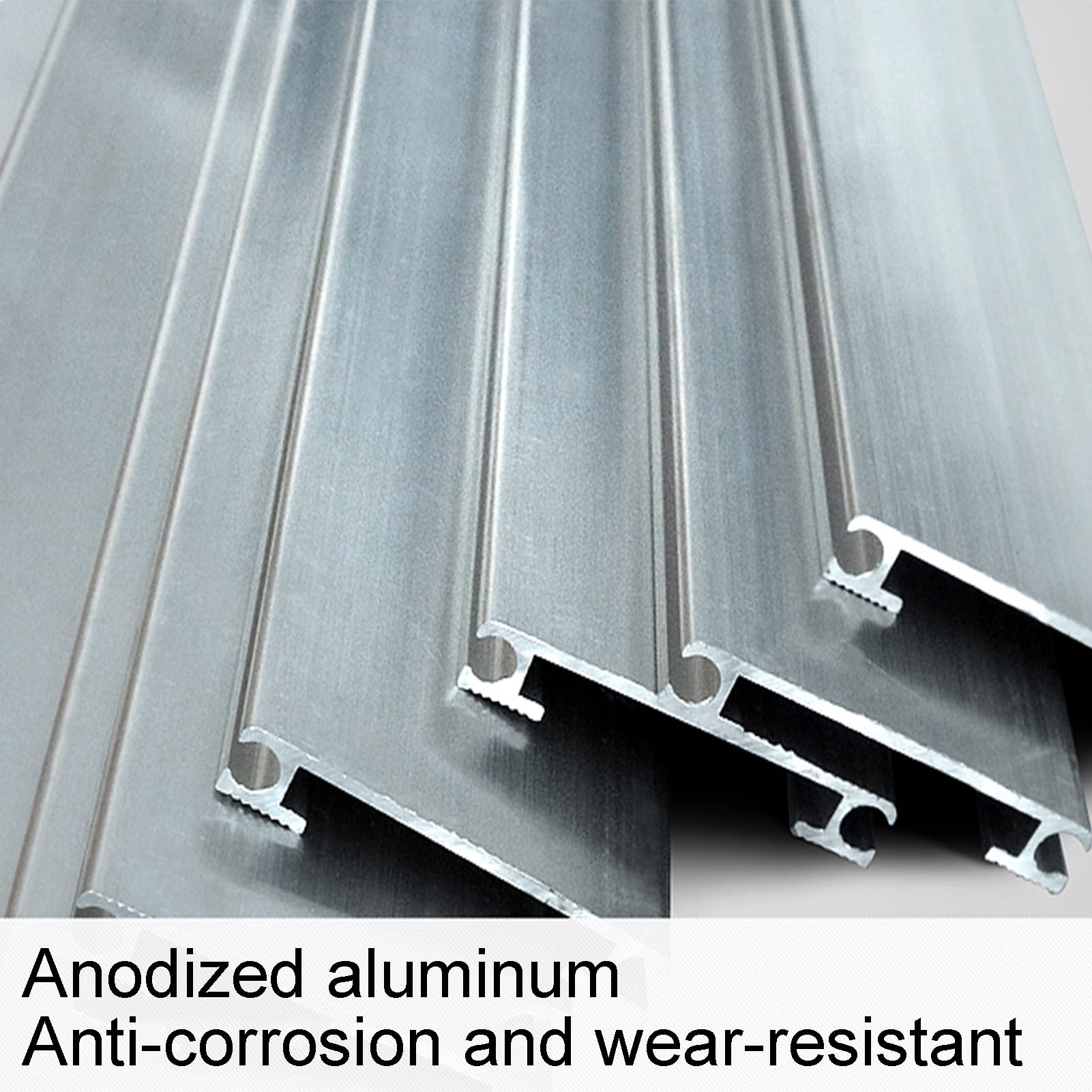 Außenmatten, Rutschfester Innen-Außenteppich aus Aluminiumlegierung, robuste Eingangsmatten, wasserdichte Veranda-Garage-Hotel-Fußmatte, benutzerdefinierte Größe (Farbe: Rot, Größe: 90 cm x