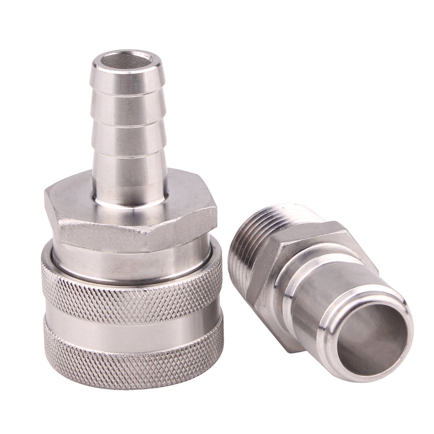 Snapklik.com : DERNORD 1/2 Inch Stainless Steel Quick Disconnect Set ...