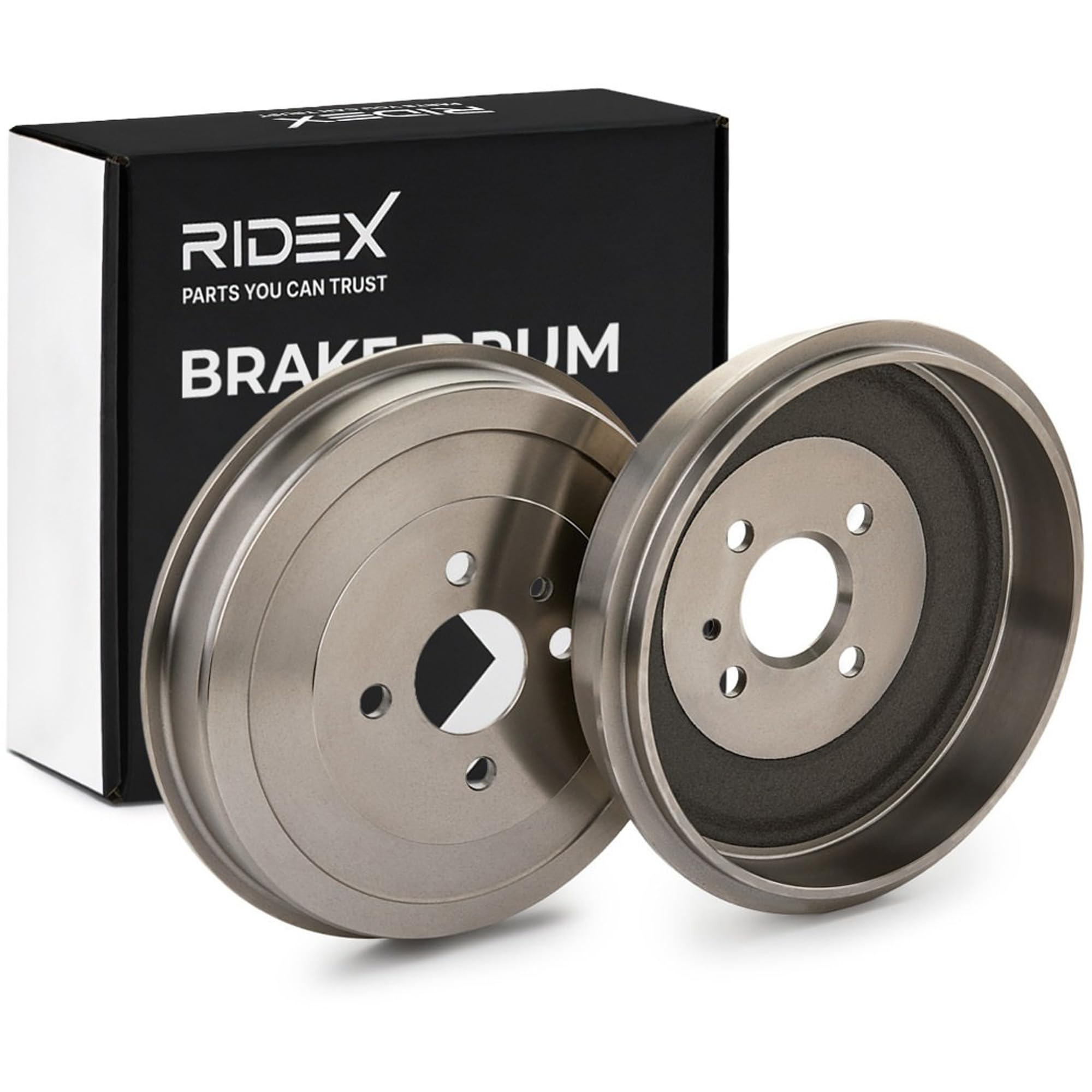 RIDEX Tambour de frein Arrière Compatible avec BMW 3 Berline E30 34211101787 34216752373 34211117047