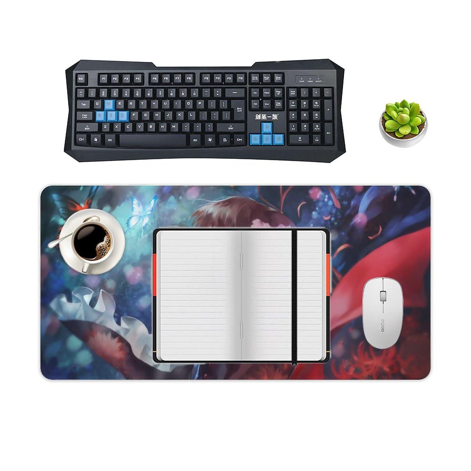 Amazon.co.jp：マウスパッド 甲鉄城のカバネリ 無名 デスクマット