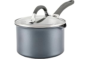 Circulon A1 Nonstick Straining Sauce Pan