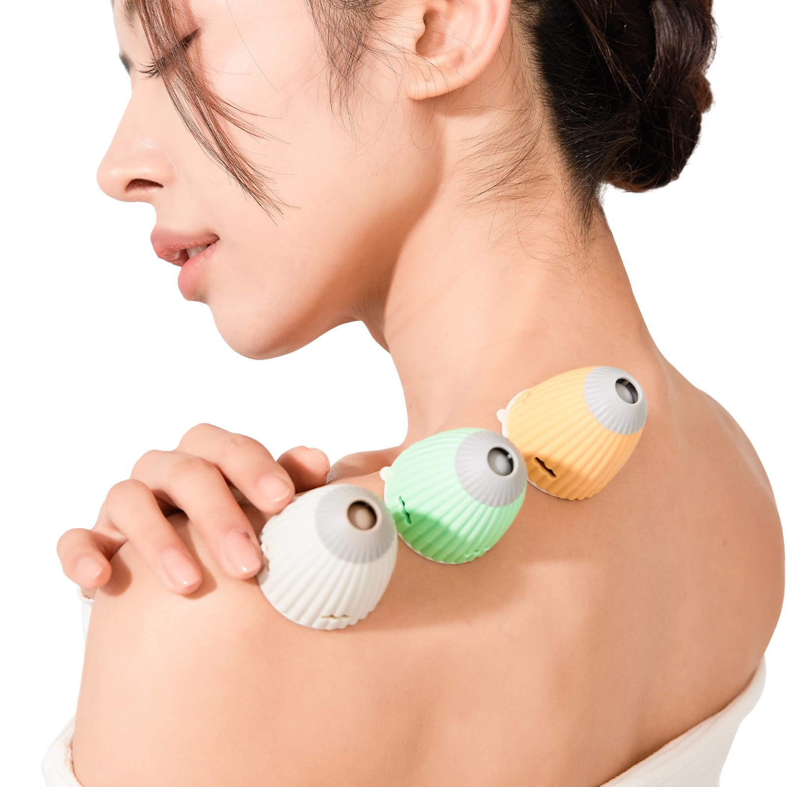 Premium Mini Stick-On Moxa Set – 60pcs Self-Adhesive Moxibustion Tubes with Replaceable Pads