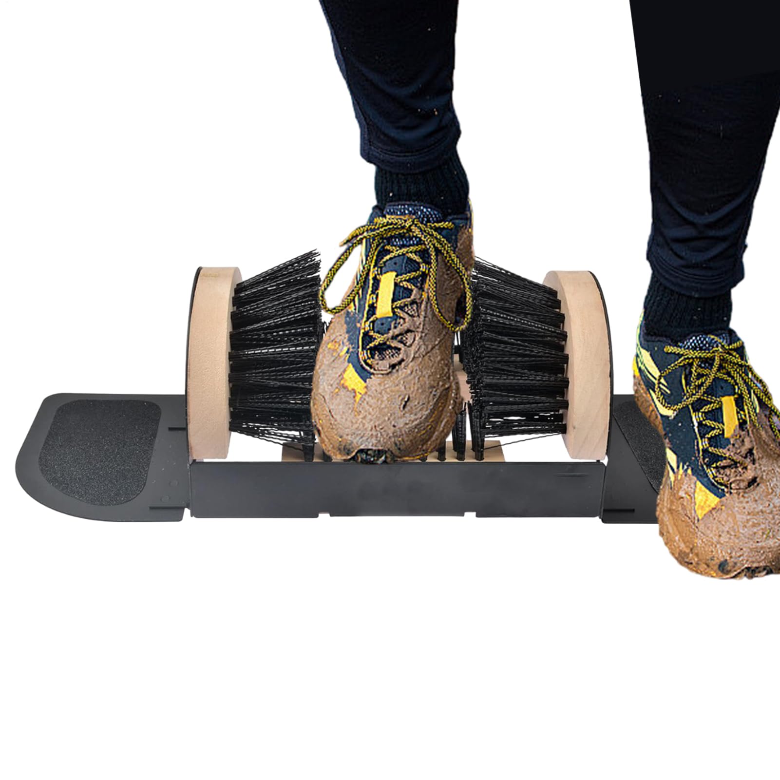 Brosse de nettoyage des coffres - Retonnement de boue extérieur, nettoyeur de grattoir à chaussures | Système d'élimination des débris d'entrée solide, nettoyeurs de semelles à haute résistance à fort