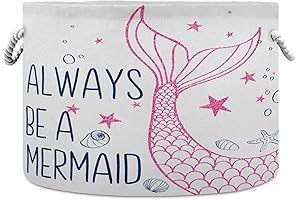 Visesunny Mermaid Basket: The Enchanting Storage Solution for Kids and Beyond