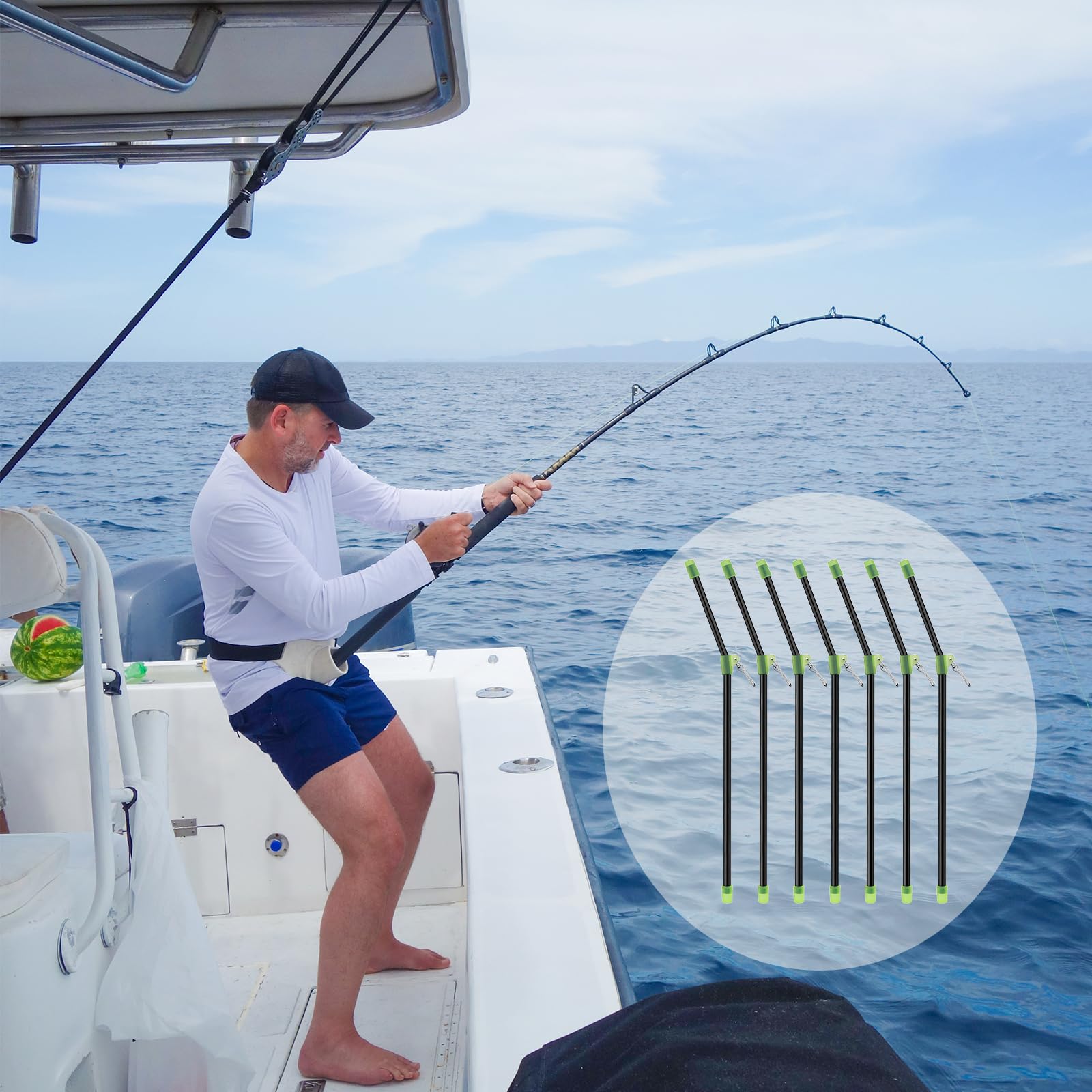 CONNECTION 30 Pezzi Anti-Groviglio Bracci Balance Connector Attrezzatura da Pesca Anti da Pesca Bracci Accessori per Connettori da Pesca per Pesca All'Aperto (Nero)