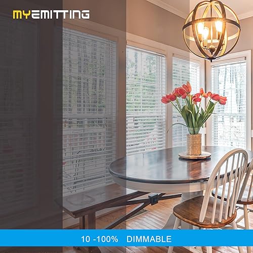 Miniatura 4 de Paquete de 12 bombillas LED Edison regulables de 40 W, base E26, bombillas Edison cálidas de filamento de 2700 K para candelabros, colgantes y