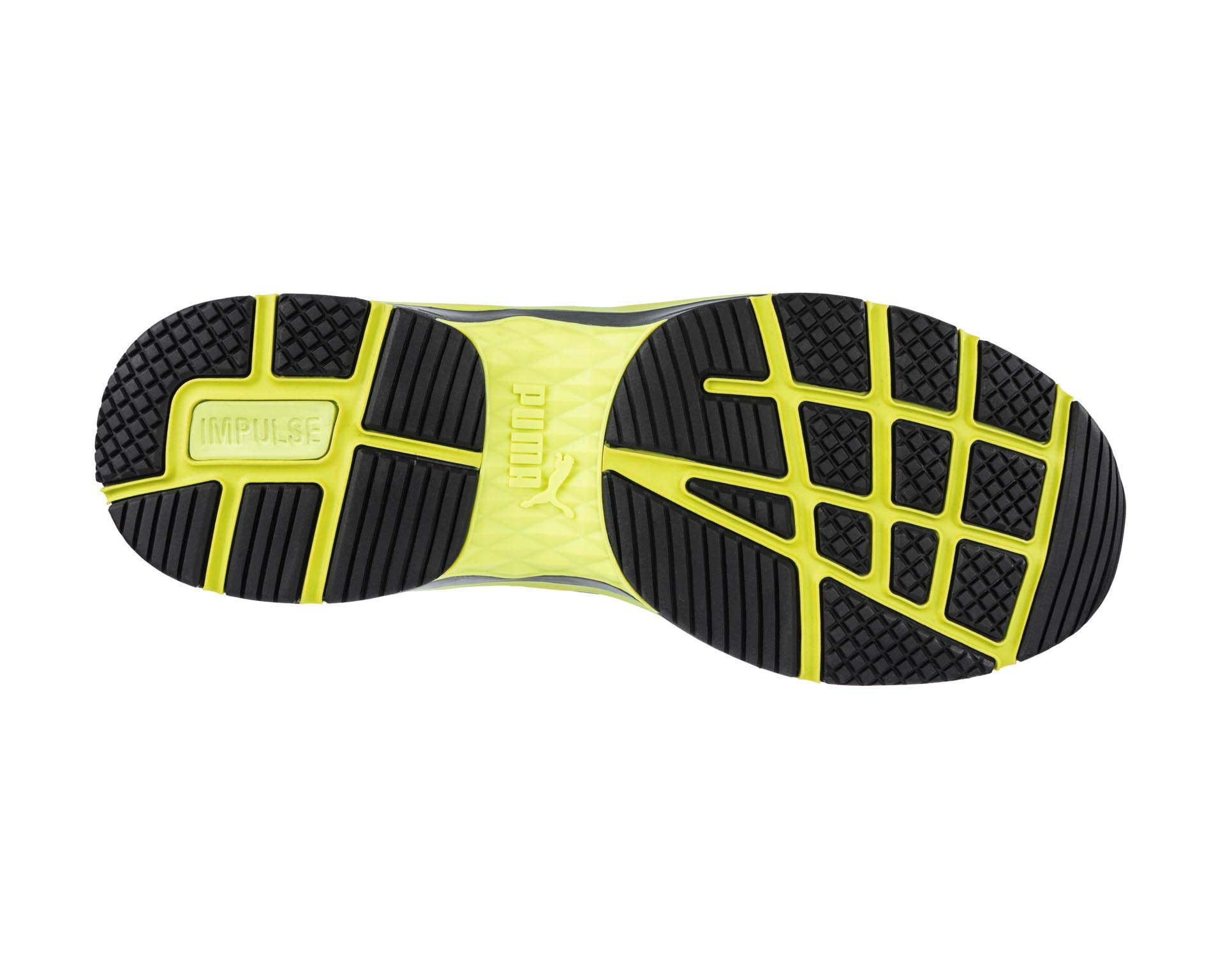 Puma Baskets de sécurité Hautes Velocity 2.0 Yellow Mid S3 ESD HRO SRC
