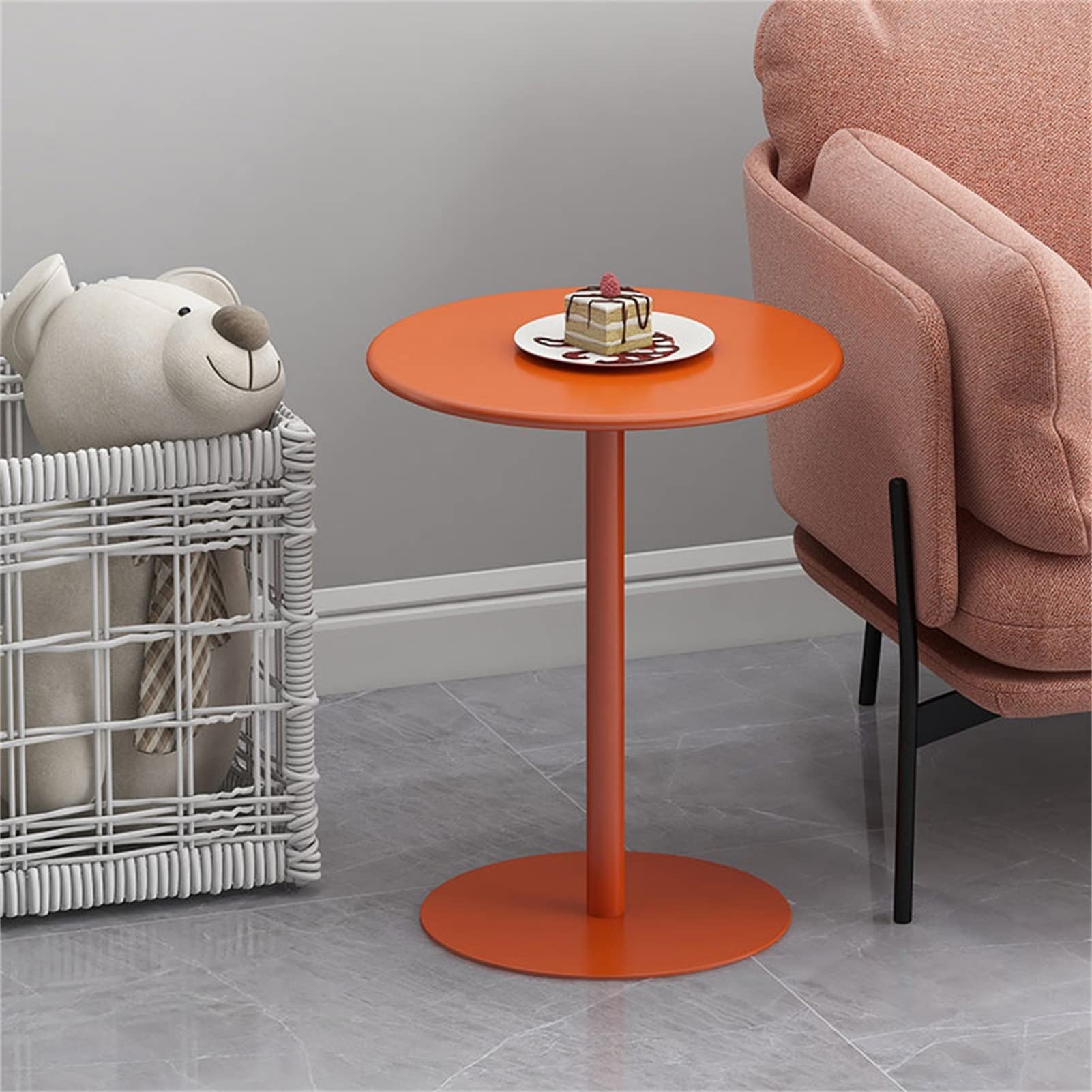 Amazon｜クラシックなビストロ・パブ家具 メタルサイドテーブル