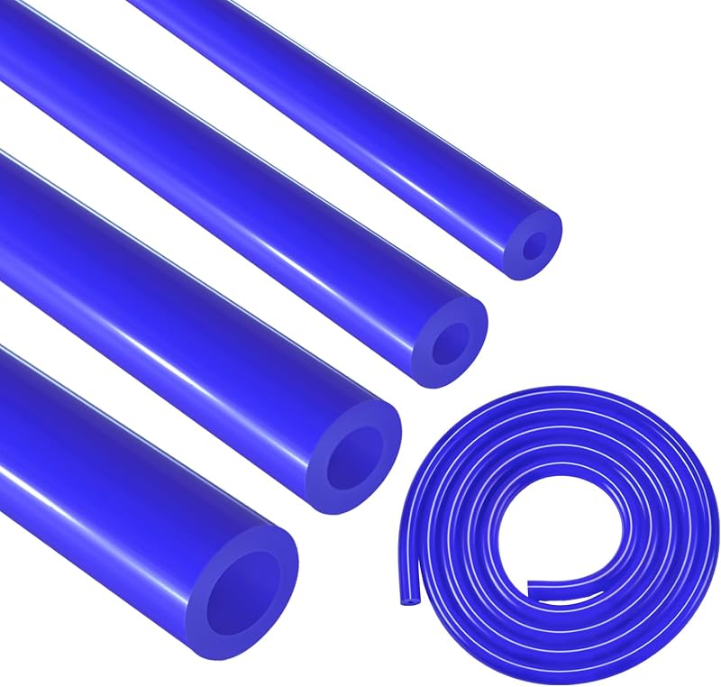 Kit de Mangueiras de Vácuo em Silicone EVIL ENERGY Azul – 4 Diâmetros, 4 Unidades de 1,52 m