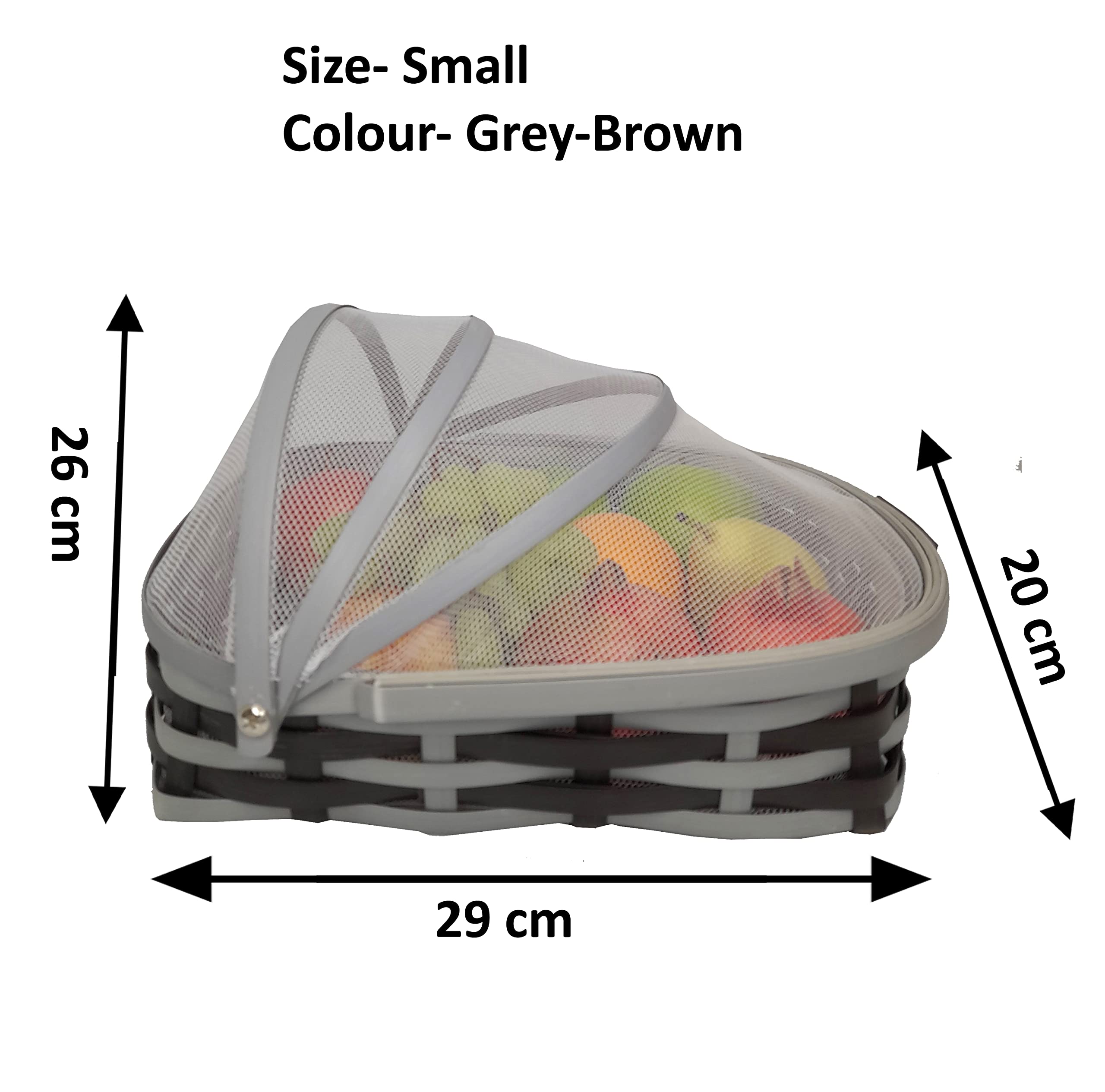 Travel-Friendly Fruit Basket - Protects from Bugs & Dust -5