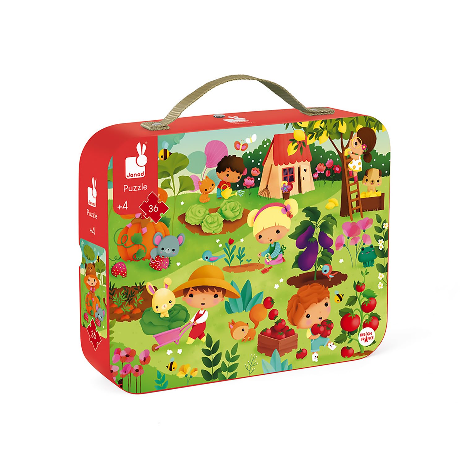 Janod - Puzle Mágico De 24 Piezas Para Niños, Diseño Del Océano
