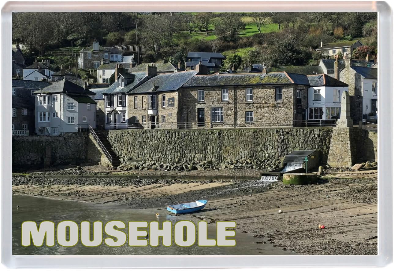 Baked Bean Store Multicolor Mousehole - Cornwall - Jumbo Fridge Magnet 96 X 67Mm Bbsfhm1632