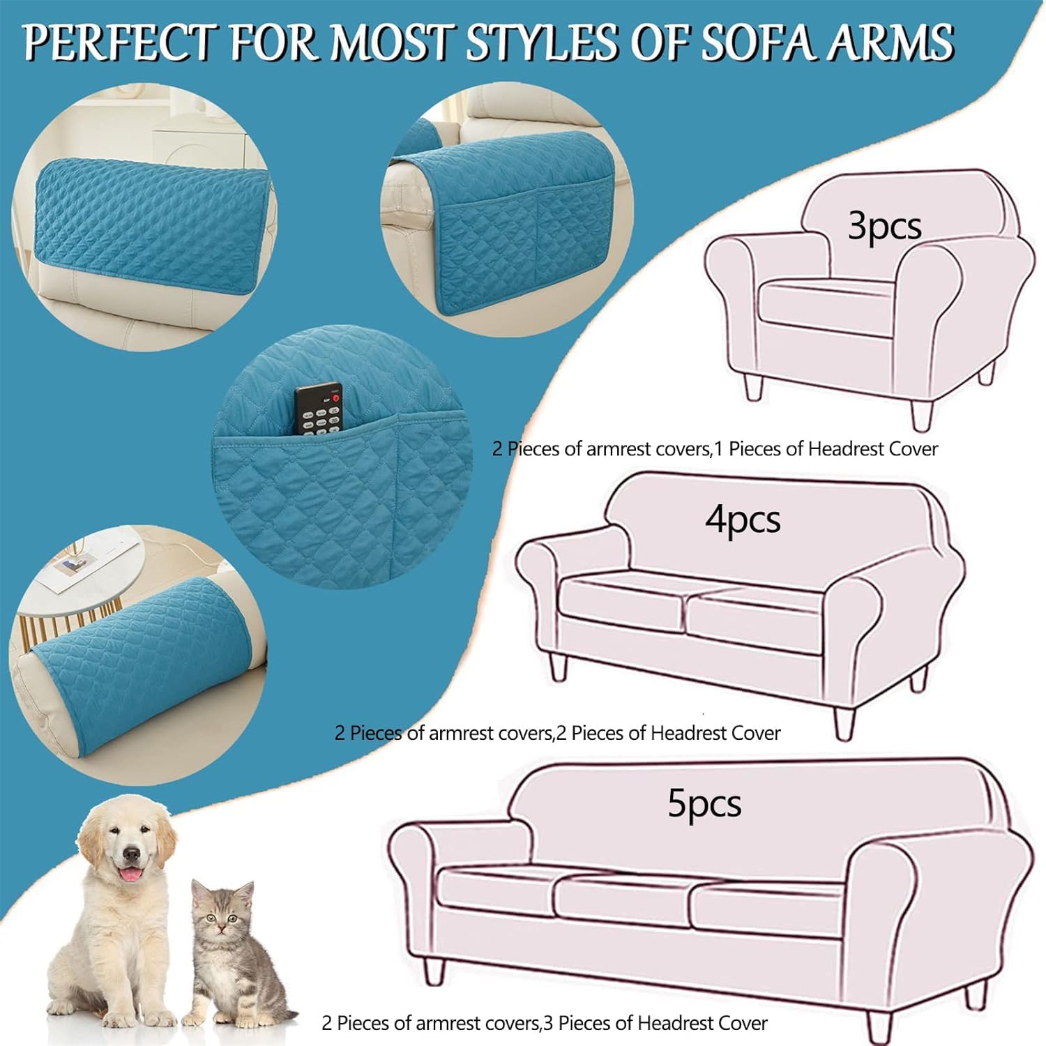 NEKOSUKI Sofa Armrest Cover - Image 3