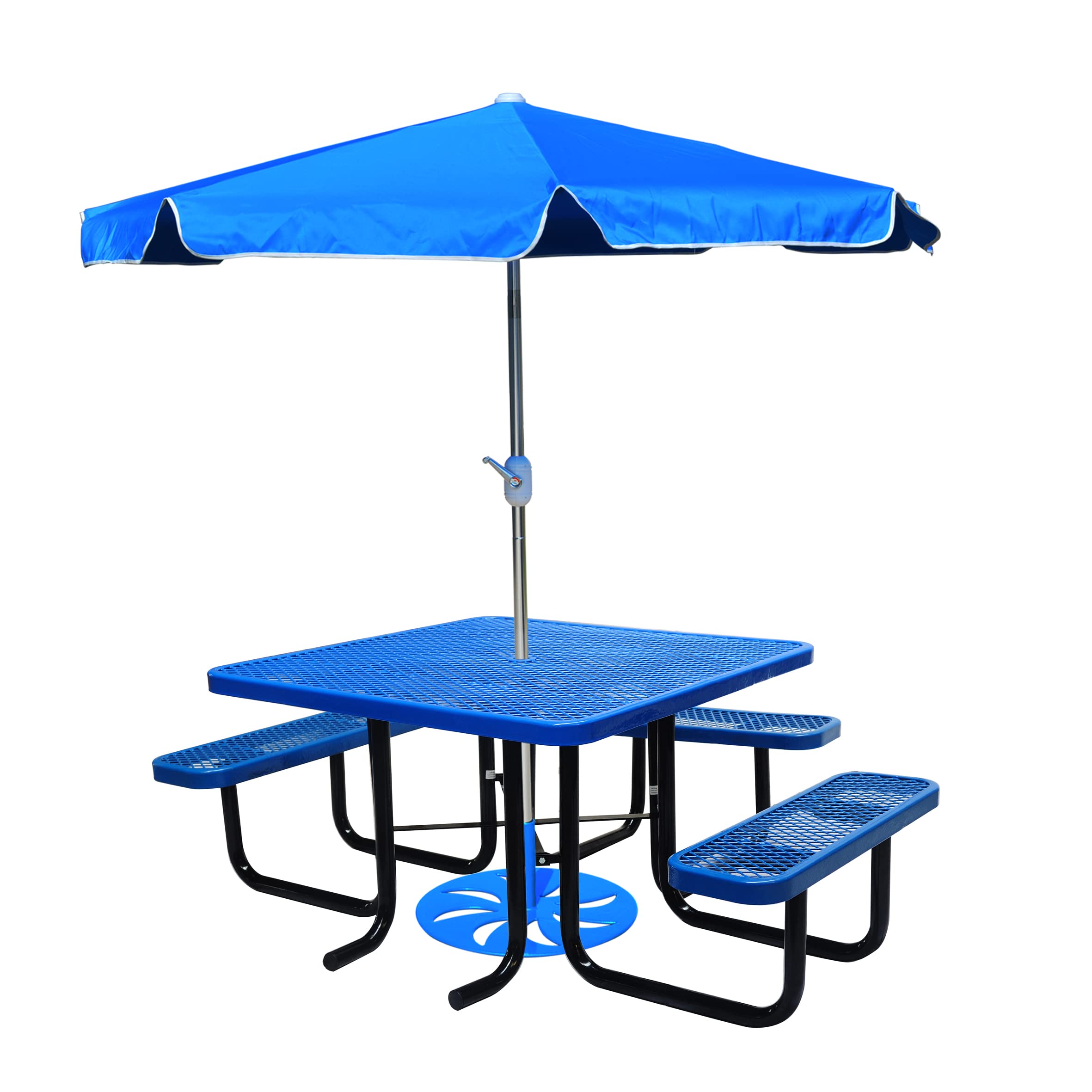 LifeYard (8.5 feet,without BASE Outdoor Umbrella, Octagonal, blue