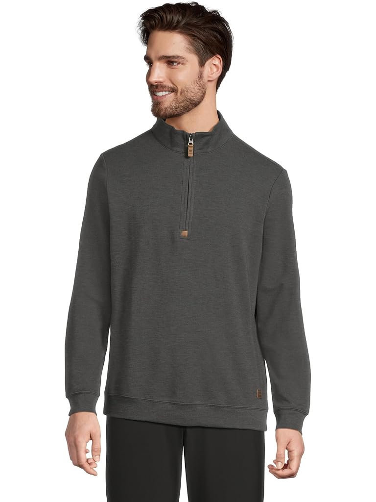 Black TravisMathew Cloud Sweater 1/4 Zip