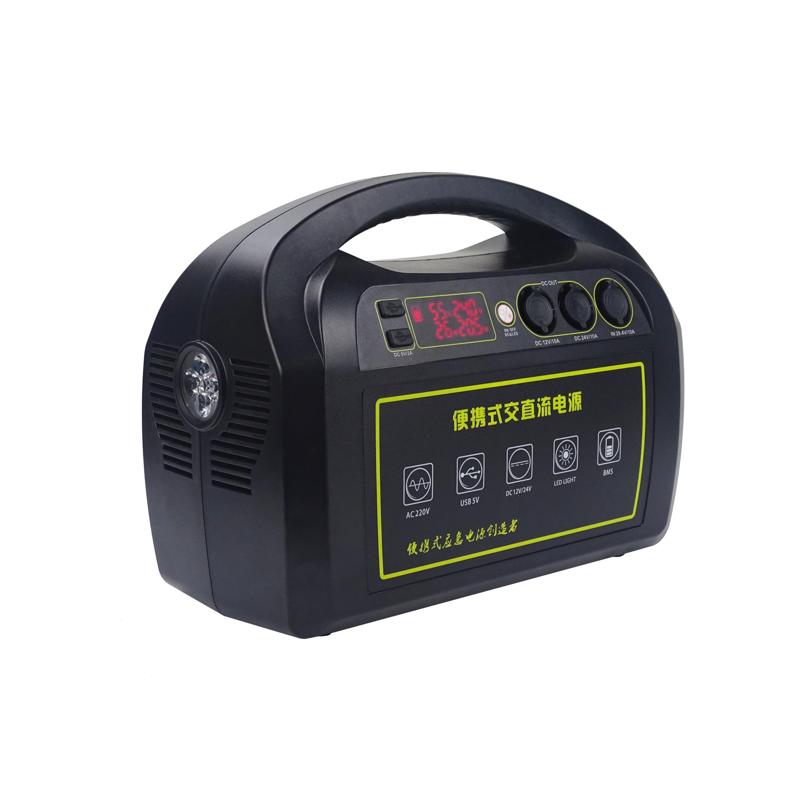 Przenośna Stacja Zasilająca 1000W 1056Wh, Power Station 220V Pure Sine Wave, Generator Energii z Akumulatorem Litowym, 3x AC Wyjście USB i Car Port, Zasilanie Awaryjne Outdoor Camping RV