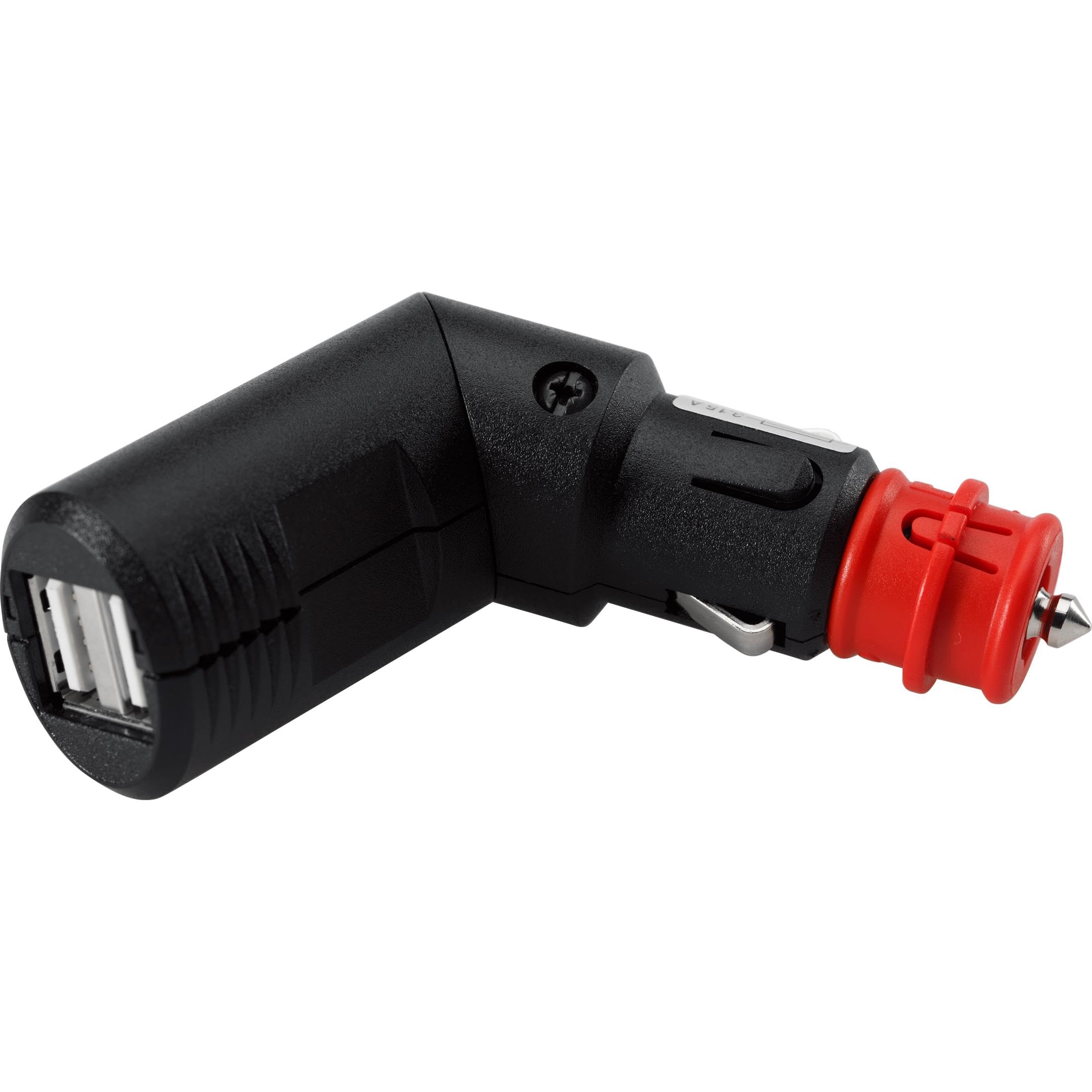 SW-MOTECH USB-Doppel-Ladebuchse mit Universalstecker für Zigarettenanzünder/KFZ-Steckdose