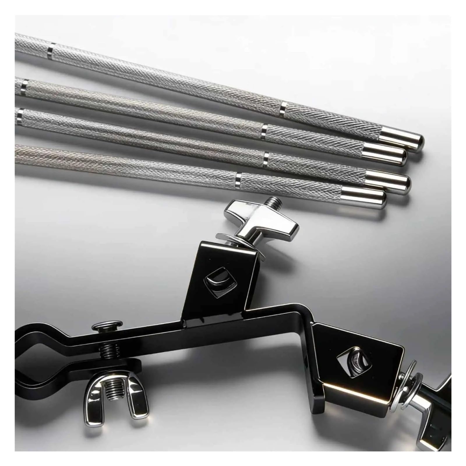 Abrazadera de juego de tambor, extensión de Metal multifuncional for percusión, soporte de cencerro, estante de tambor, accesorios, escenario de práctica