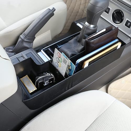 Miniatura 4 de Compatible con Toyota Land Cruiser Prado FJ150 150 2018 ABS consola central de coche multifunción caja de almacenamiento accesorio para bandeja de